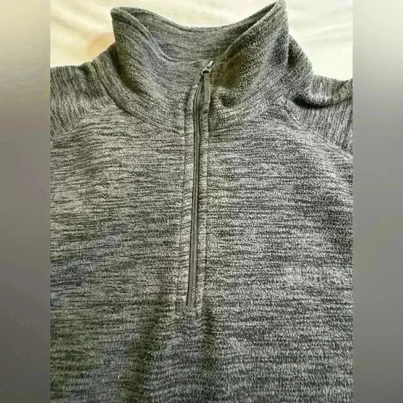 Women’s Mountain Warehouse Snowdon Melange Fleece 3/4 zip Winter Warm Sweater - Picture 5 of 8
